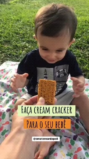 Foto de la Galleta cracker de nata para bebés de 1 año – receta de Galleta cracker de nata para bebés de 1 año en DeliRec
