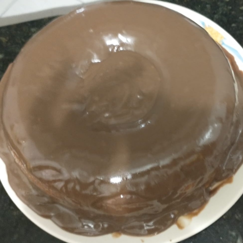 Photo of the Egg Cake with Chocolate Icing – recipe of Egg Cake with Chocolate Icing on DeliRec