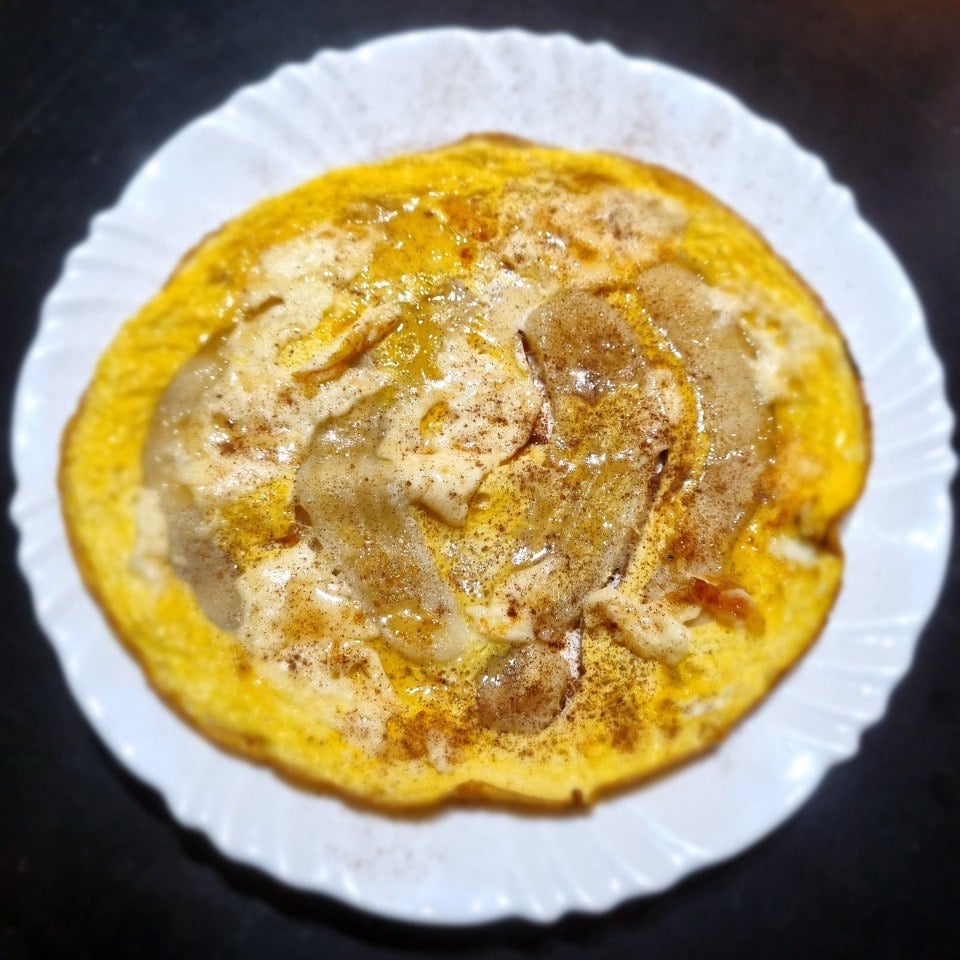 Photo of the Banana pizza with cinnamon fit – recipe of Banana pizza with cinnamon fit on DeliRec