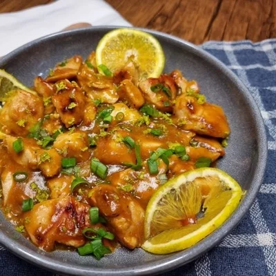 Recipe of Chicken fillet with orange sauce on the DeliRec recipe website