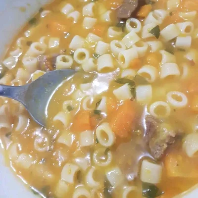 Recipe of Meat soup on the DeliRec recipe website