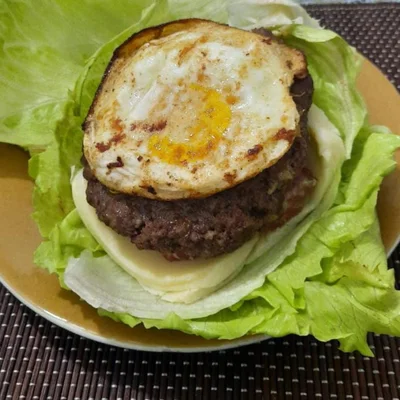 Recipe of fit hamburger on the DeliRec recipe website