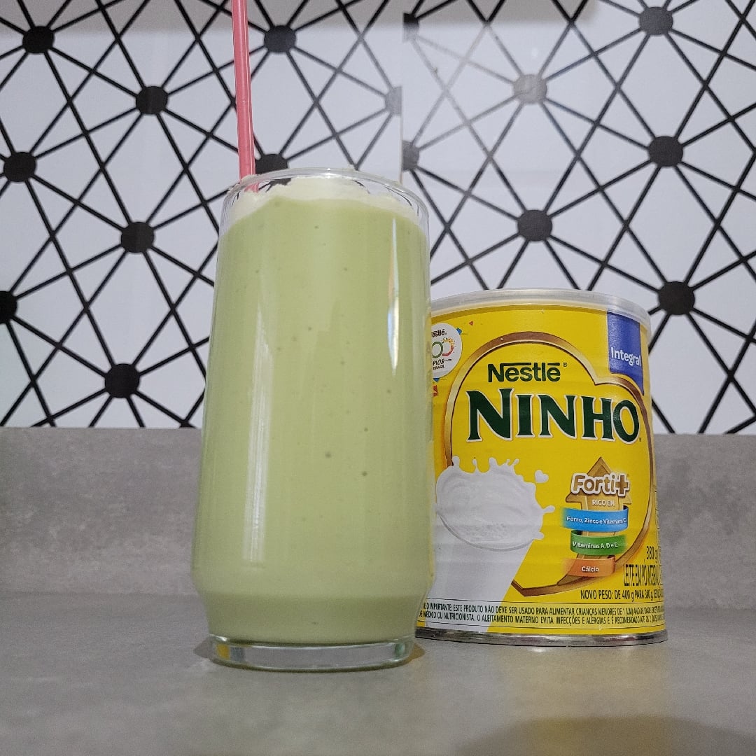 Foto da Vitamina de abacate com leite ninho  - receita de Vitamina de abacate com leite ninho  no DeliRec
