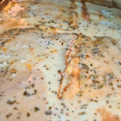 Recipe of Lasagna Rose with milk and sugo sauce on the DeliRec recipe website