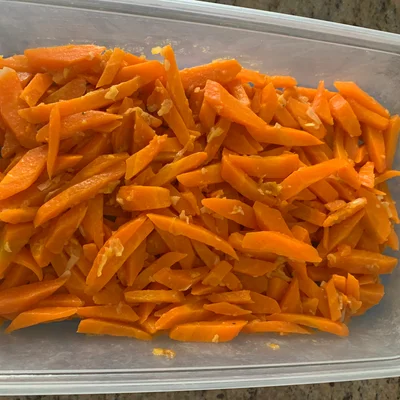 Recipe of braised carrots on the DeliRec recipe website