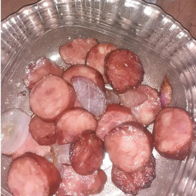 Recipe of Fried pepperoni. on the DeliRec recipe website