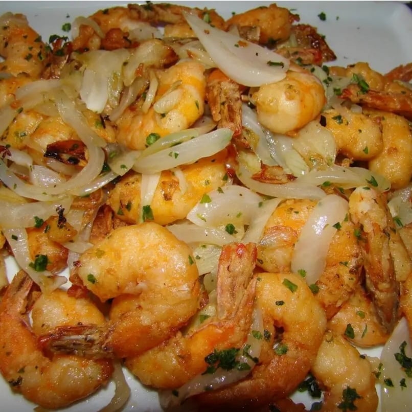 Photo of the Fried shrimp with onions. – recipe of Fried shrimp with onions. on DeliRec