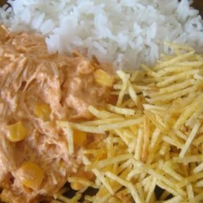 Recipe of Stroganoff with side dishes on the DeliRec recipe website