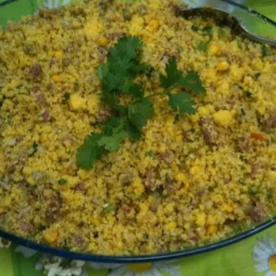 Recipe of Couscous stuffed with sardines on the DeliRec recipe website