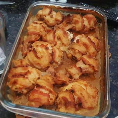 Recipe of Chicken with bacon on the DeliRec recipe website