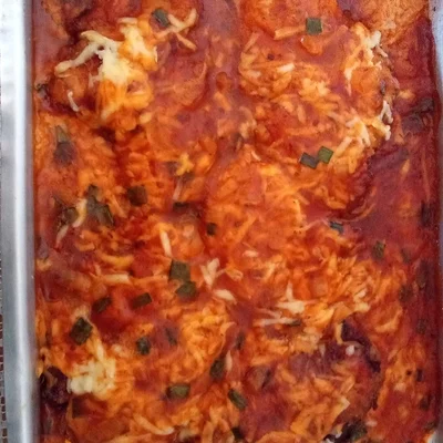Recipe of Chicken fillet Parmigiana on the DeliRec recipe website