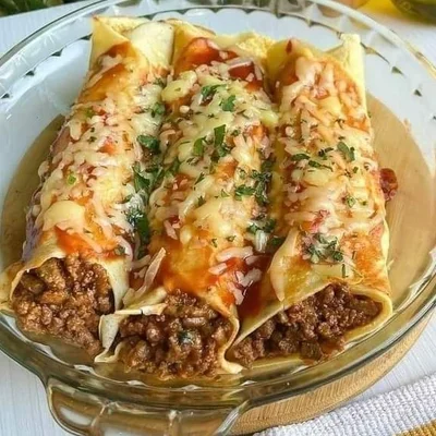 Recipe of Cooked Ground beef pancake on the DeliRec recipe website