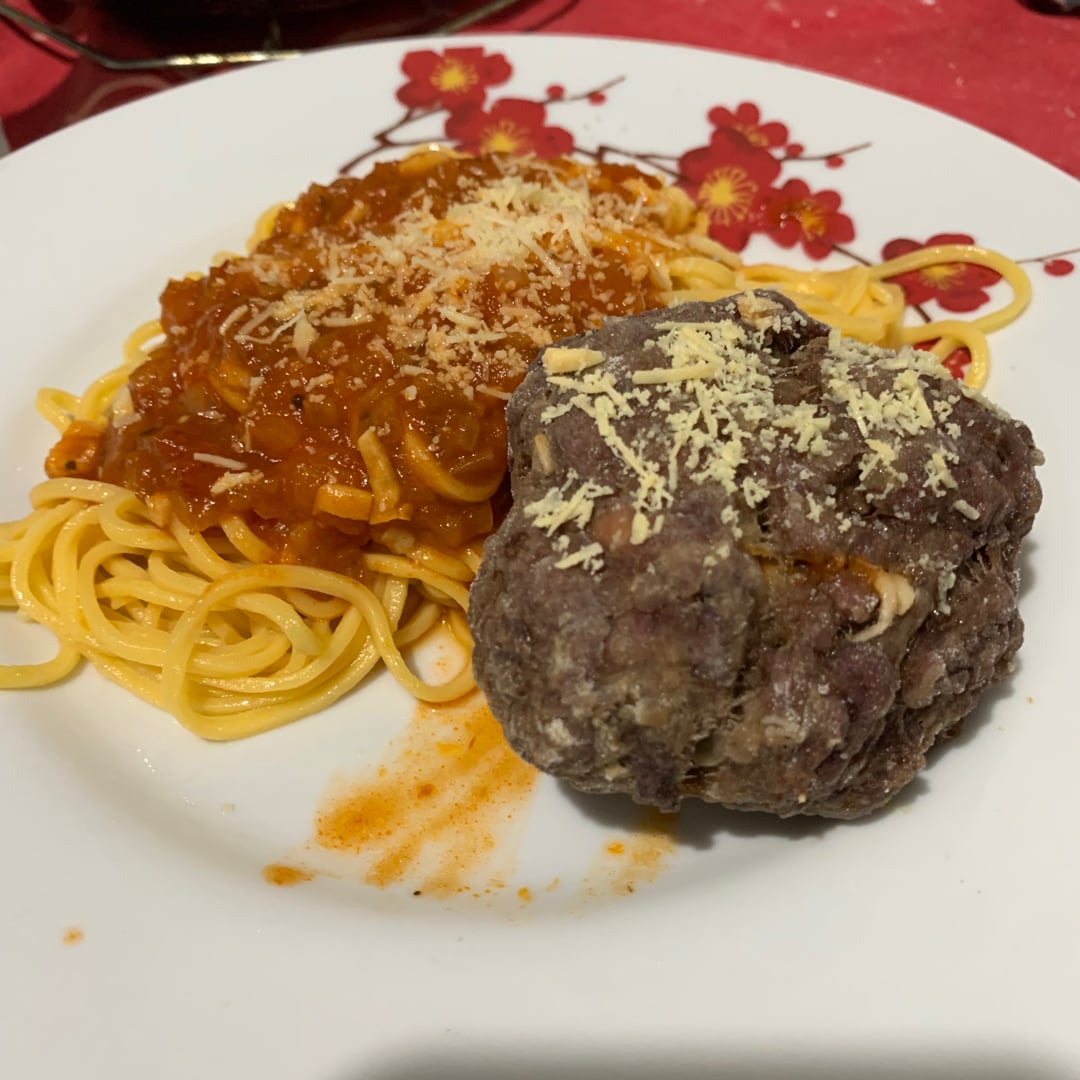 Photo of the Homemade pasta and baked meatballs – recipe of Homemade pasta and baked meatballs on DeliRec