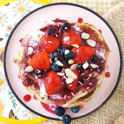 Recipe of Fit pancakes on the DeliRec recipe website