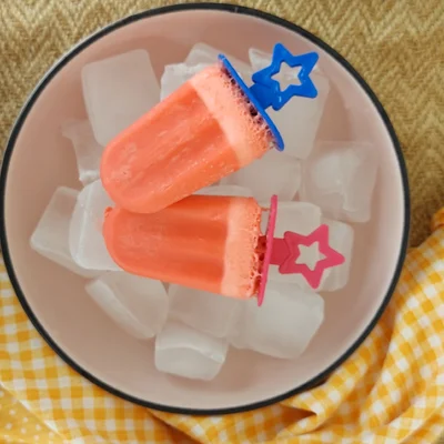 Recipe of Fit Cherry Popsicle on the DeliRec recipe website