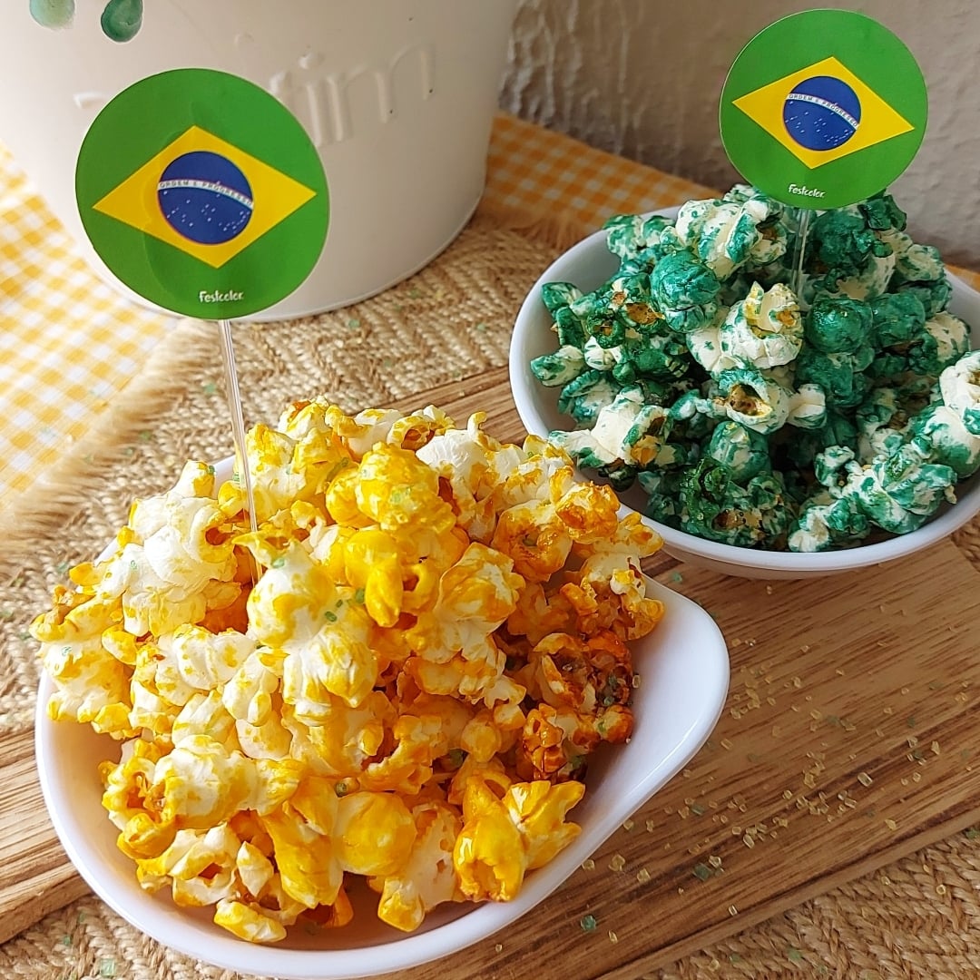Photo of the Colored Sweet Popcorn – recipe of Colored Sweet Popcorn on DeliRec