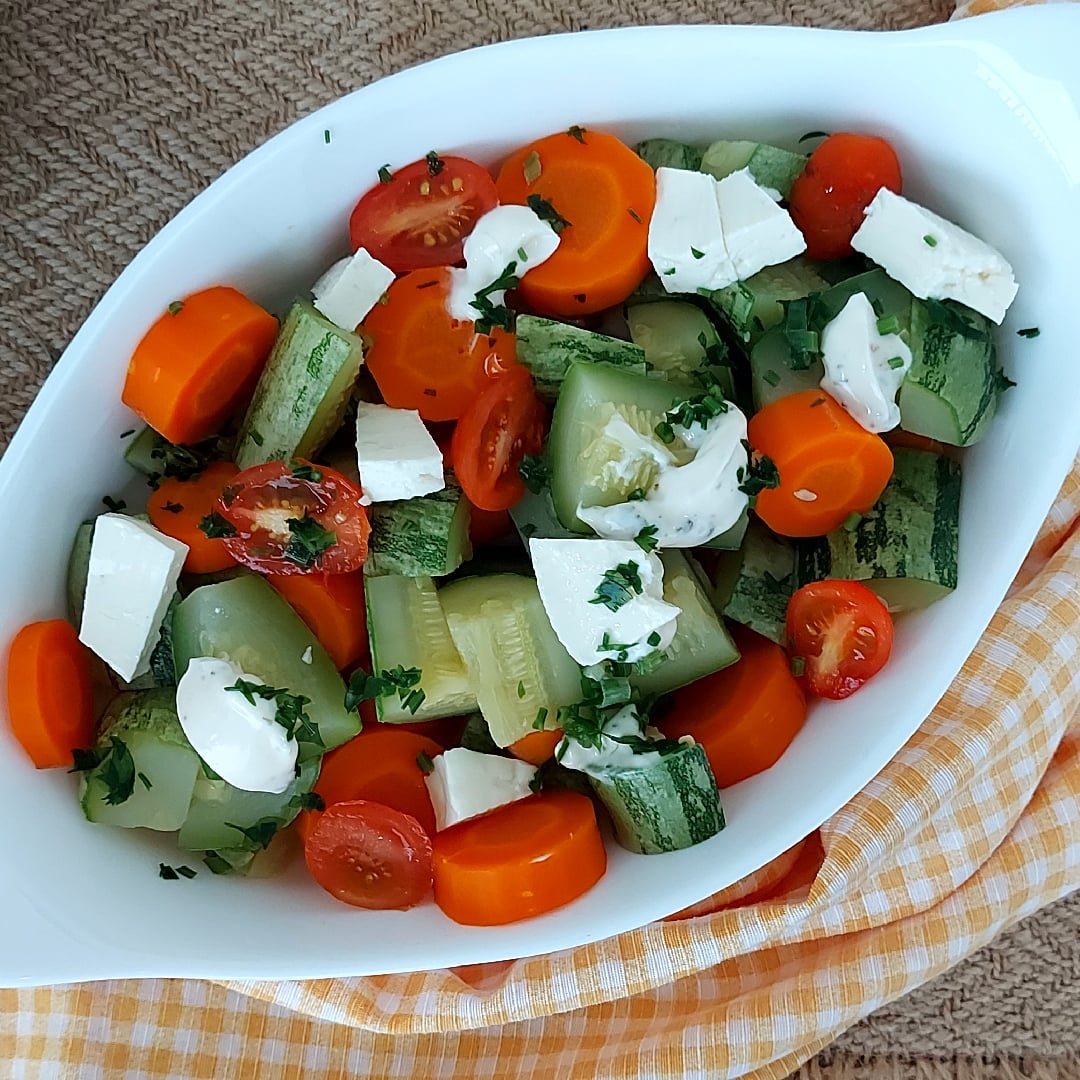 Photo of the Zucchini and Carrot Salad – recipe of Zucchini and Carrot Salad on DeliRec