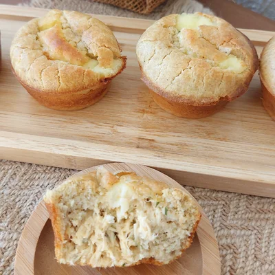 Recipe of Lowcarb Chicken Muffin with Cheese on the DeliRec recipe website