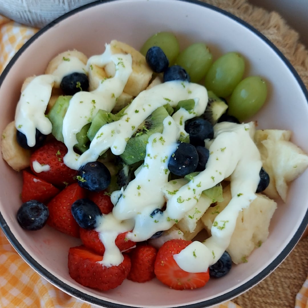 Photo of the Fruit Salad with Special Lemon Cream – recipe of Fruit Salad with Special Lemon Cream on DeliRec