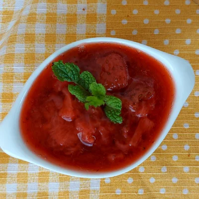 Recipe of Strawberry sauce on the DeliRec recipe website