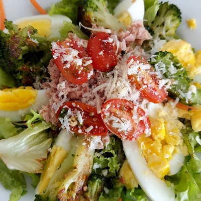 Recipe of Hypocaloric Protein Salad on the DeliRec recipe website