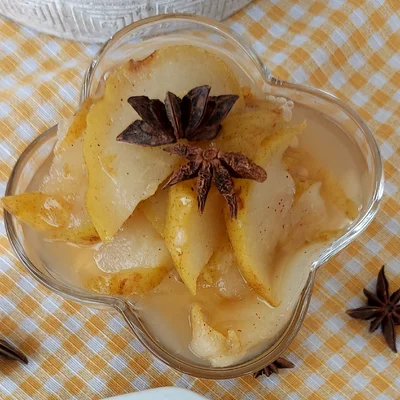 Recipe of Pear Cooked in 5 Minutes on the DeliRec recipe website