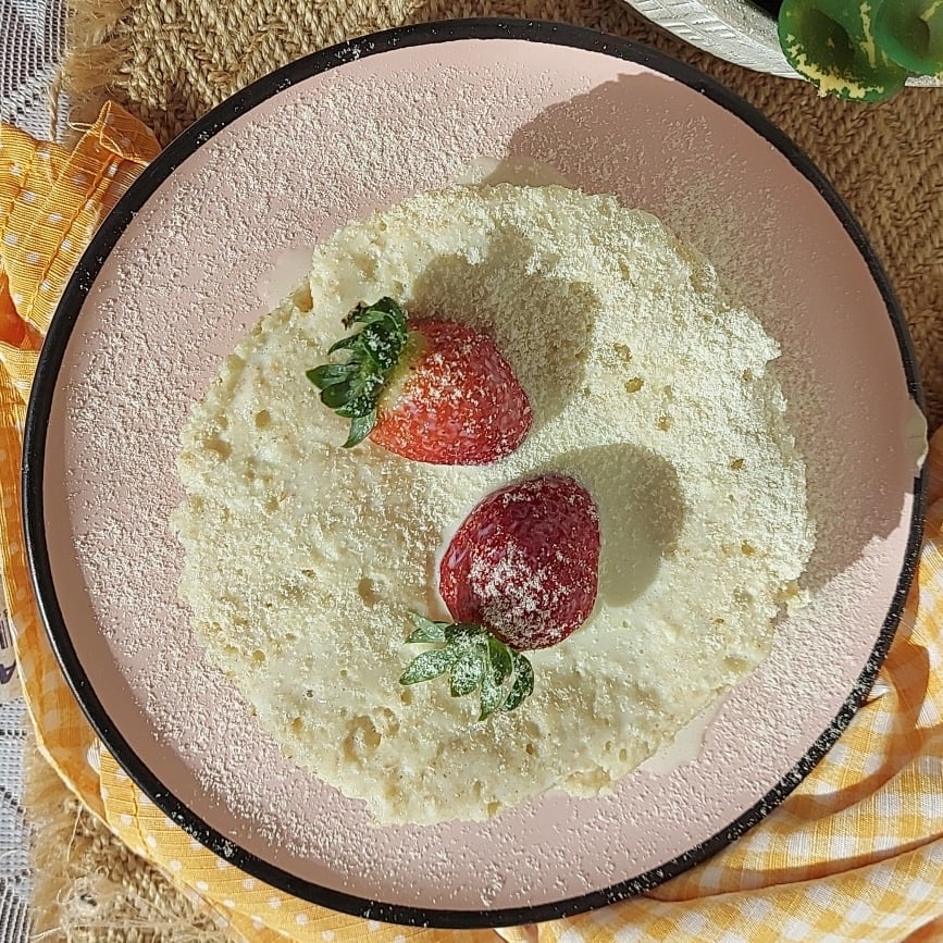 Photo of the 3-minute Nest and Strawberry Cookie – recipe of 3-minute Nest and Strawberry Cookie on DeliRec