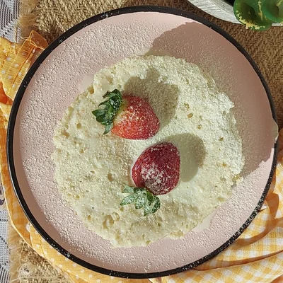 Recipe of 3-minute Nest and Strawberry Cookie on the DeliRec recipe website