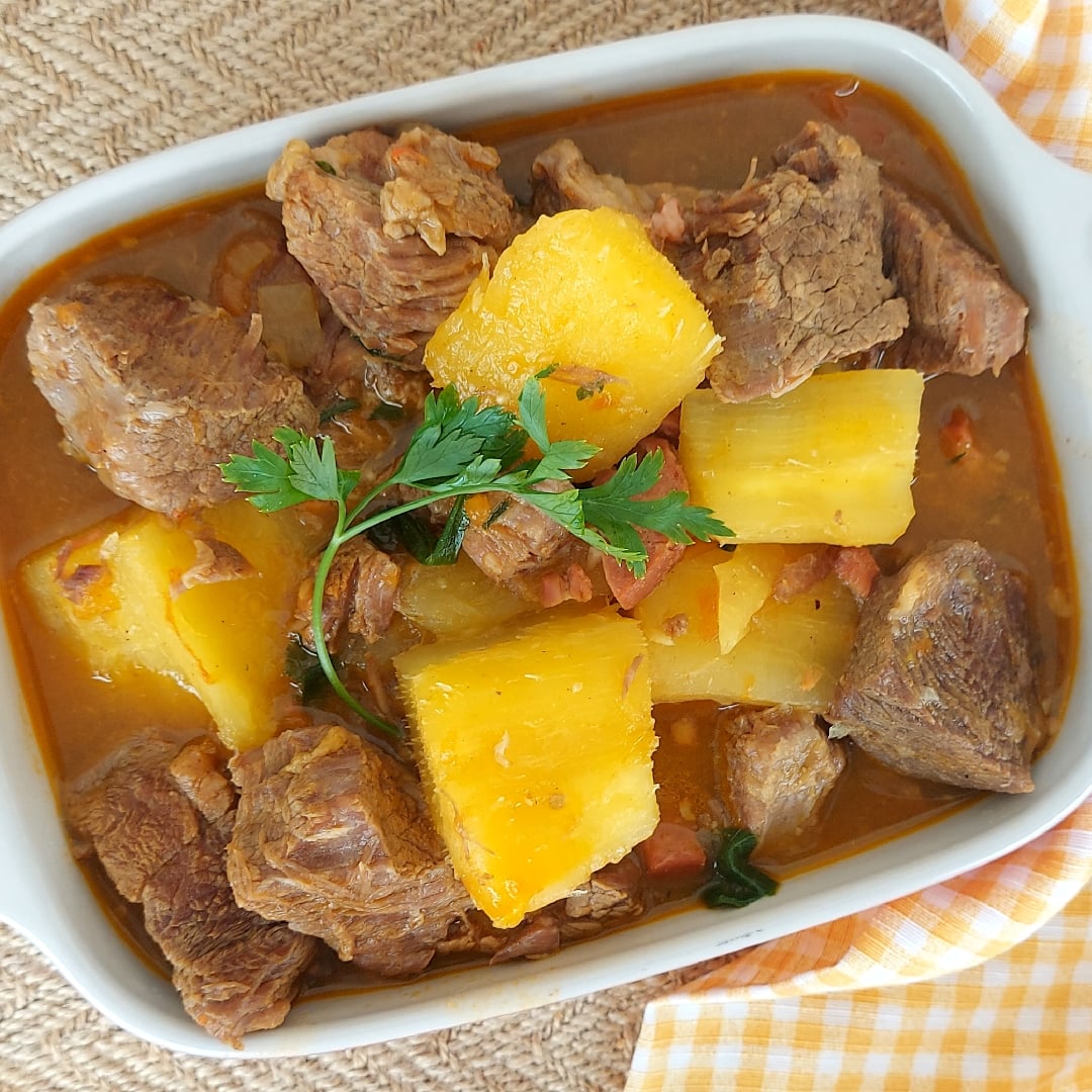 Photo of the Beef Cooked with Cassava – recipe of Beef Cooked with Cassava on DeliRec