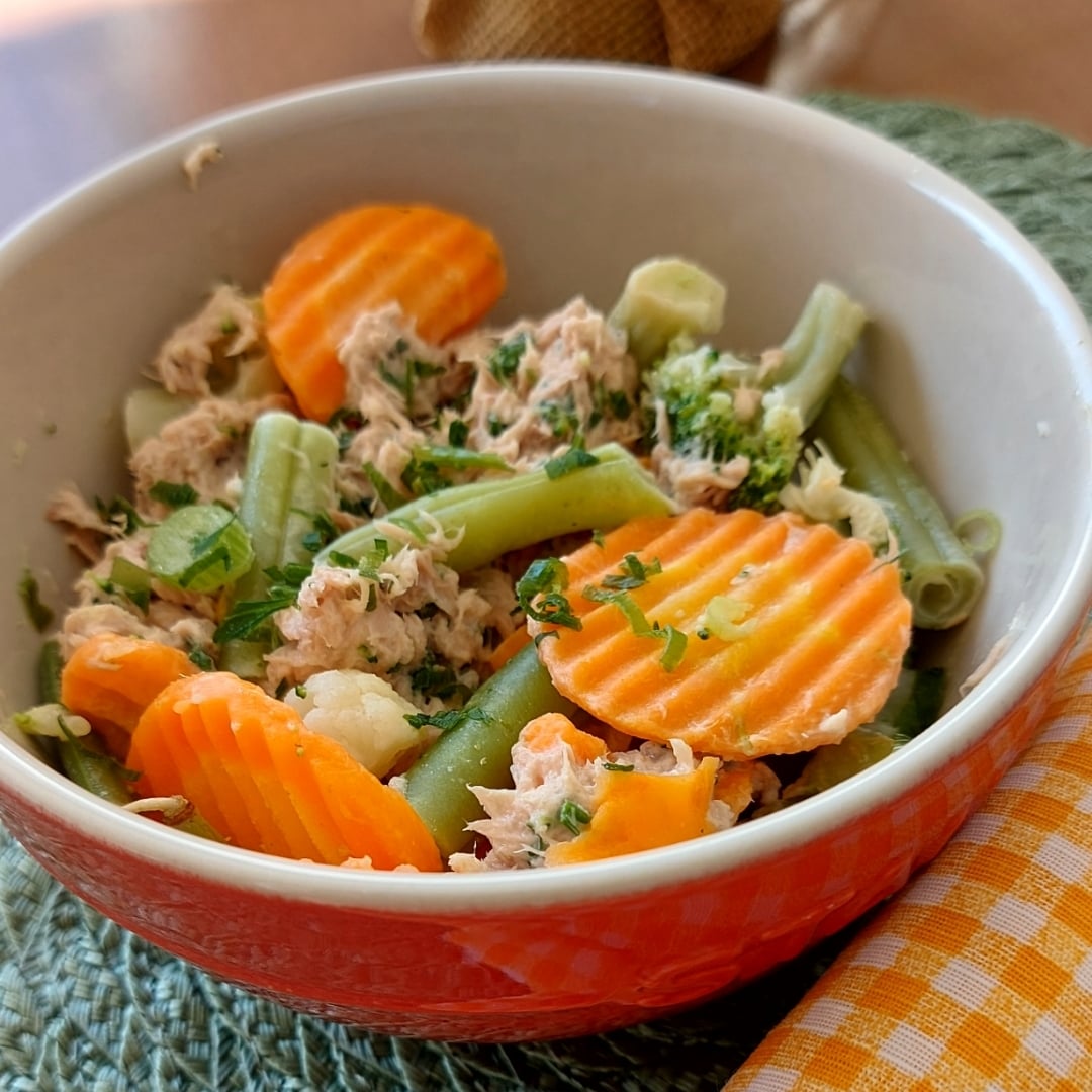 Photo of the Vegetable salad with tuna – recipe of Vegetable salad with tuna on DeliRec