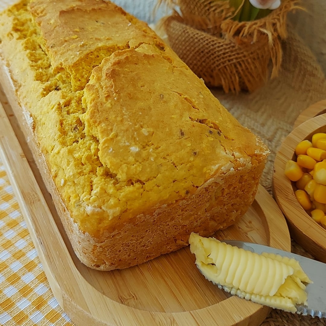 Foto da Pão de Milho Fácil 🇺🇸 - receita de Pão de Milho Fácil 🇺🇸 no DeliRec