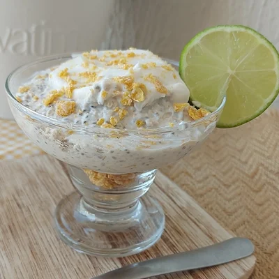 Receta de Tarta de limón durante la noche 🍋 en el sitio web de recetas de DeliRec