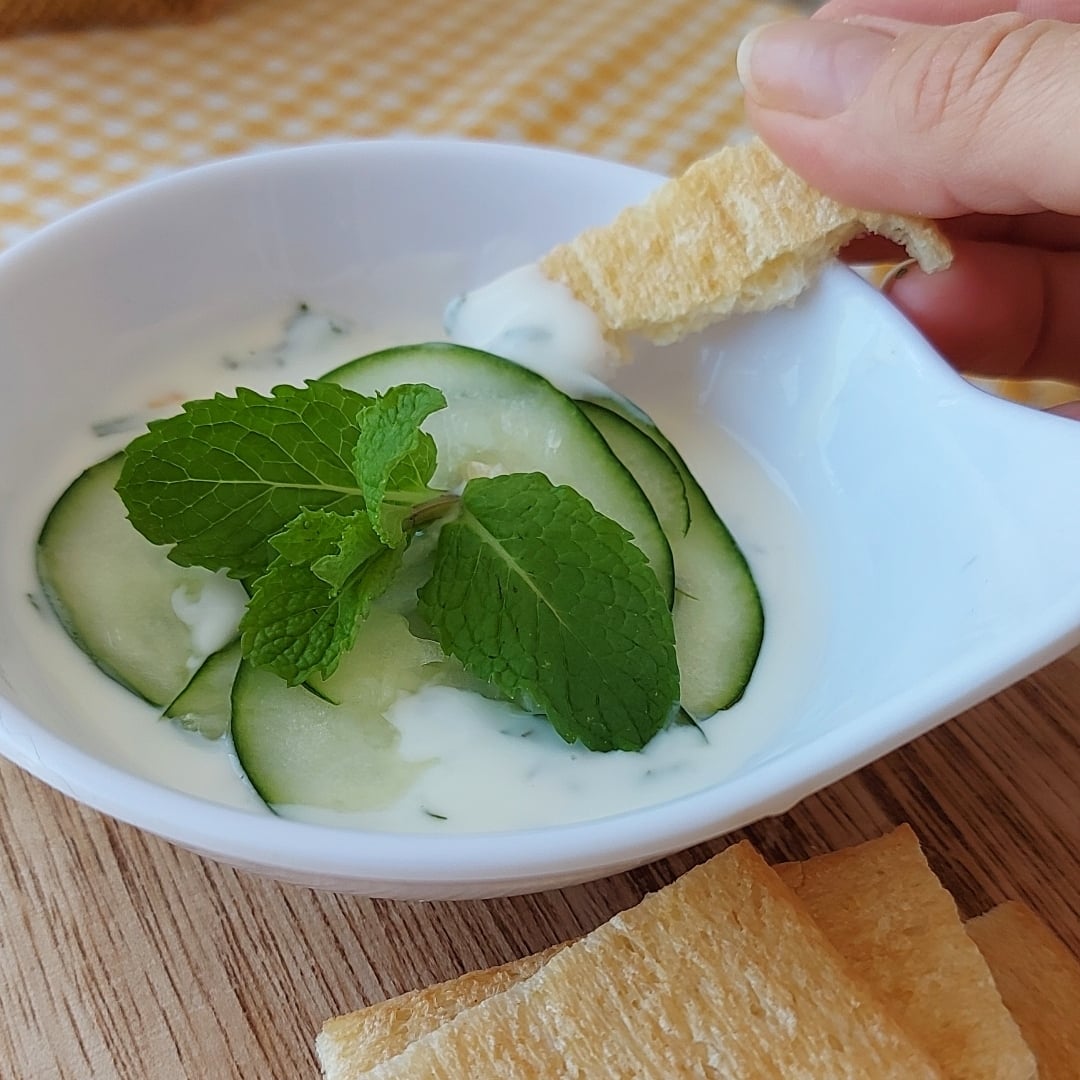 Photo of the Tzatziki 🇬🇷 (Refreshing yogurt paste) – recipe of Tzatziki 🇬🇷 (Refreshing yogurt paste) on DeliRec