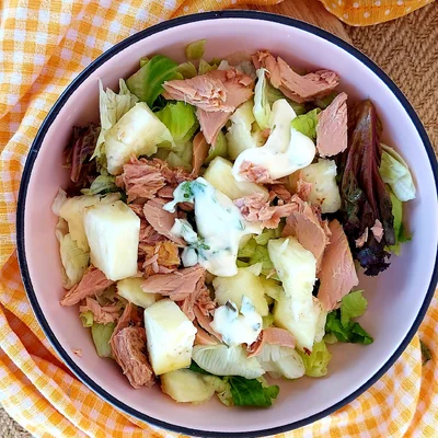 Recipe of Tuna and Pineapple Salad on the DeliRec recipe website