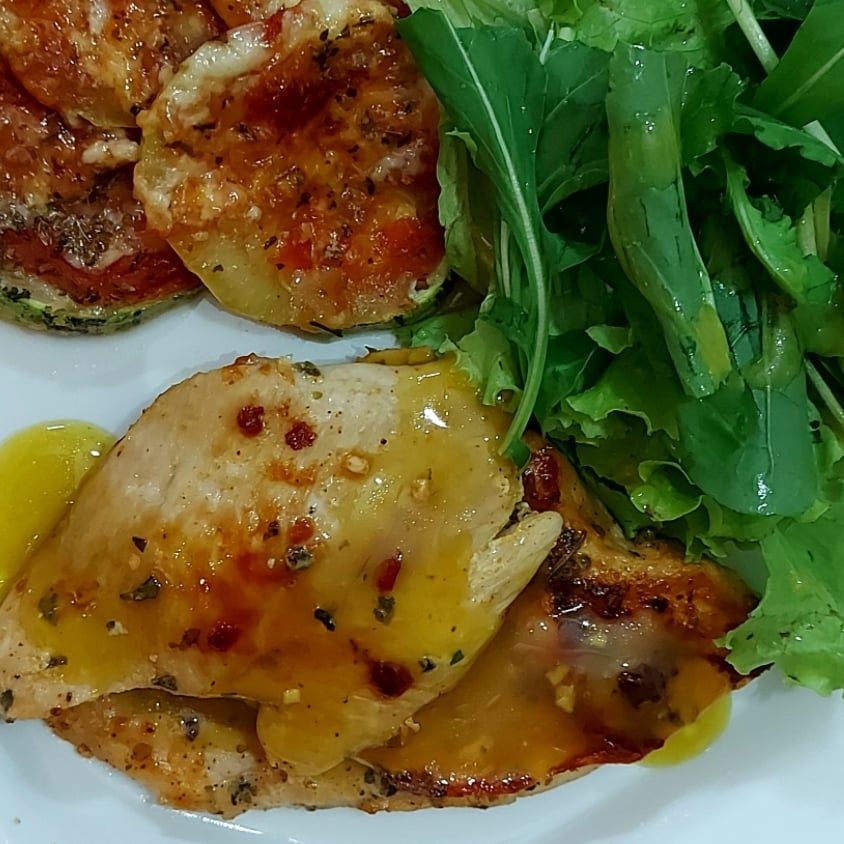 Photo of the Chicken Fillet with Mustard and Honey – recipe of Chicken Fillet with Mustard and Honey on DeliRec