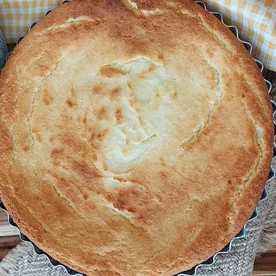 Recipe of Cassava Cake with Coconut Super Creamy Flourless and sugar free on the DeliRec recipe website