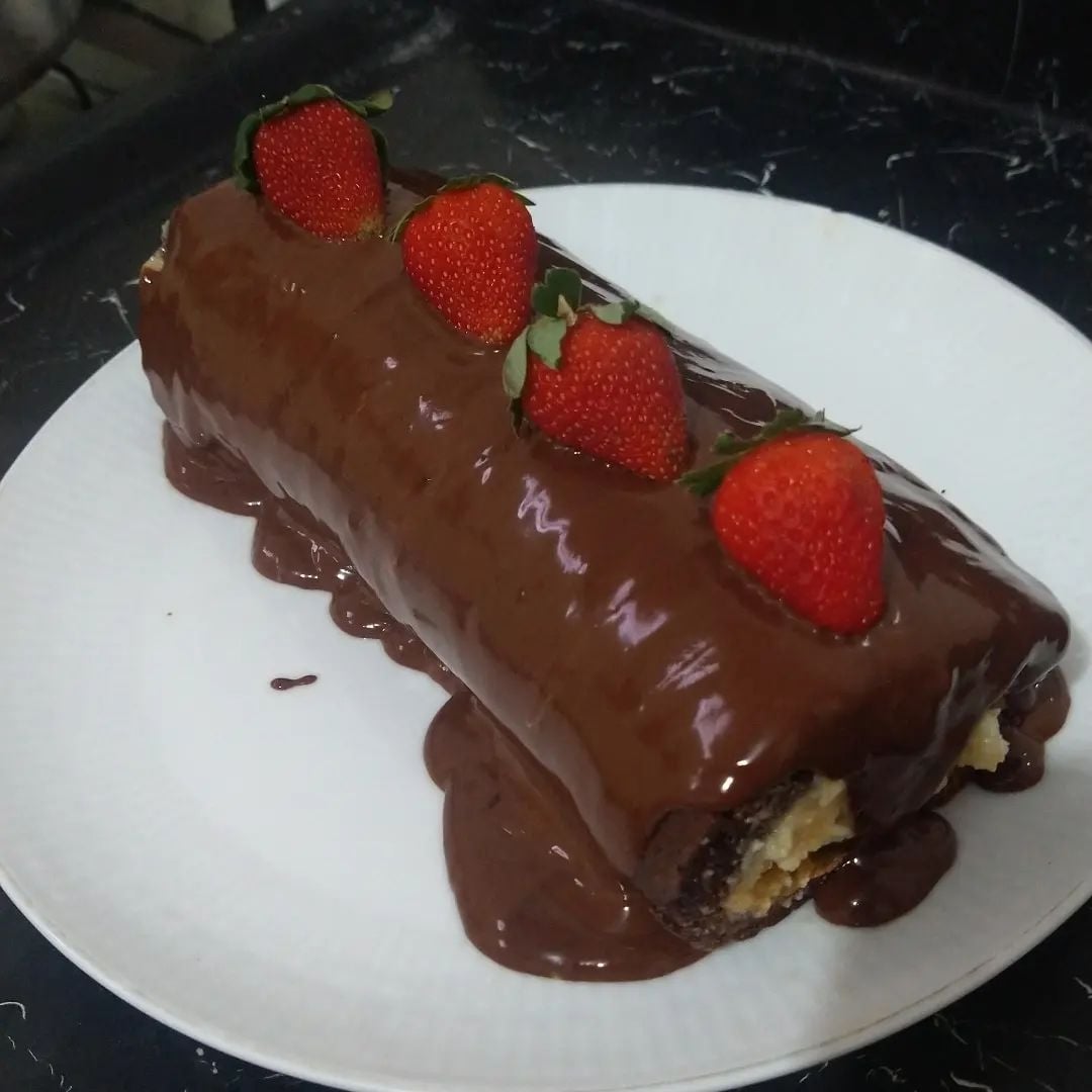 Photo of the Chocolate roulade – recipe of Chocolate roulade on DeliRec