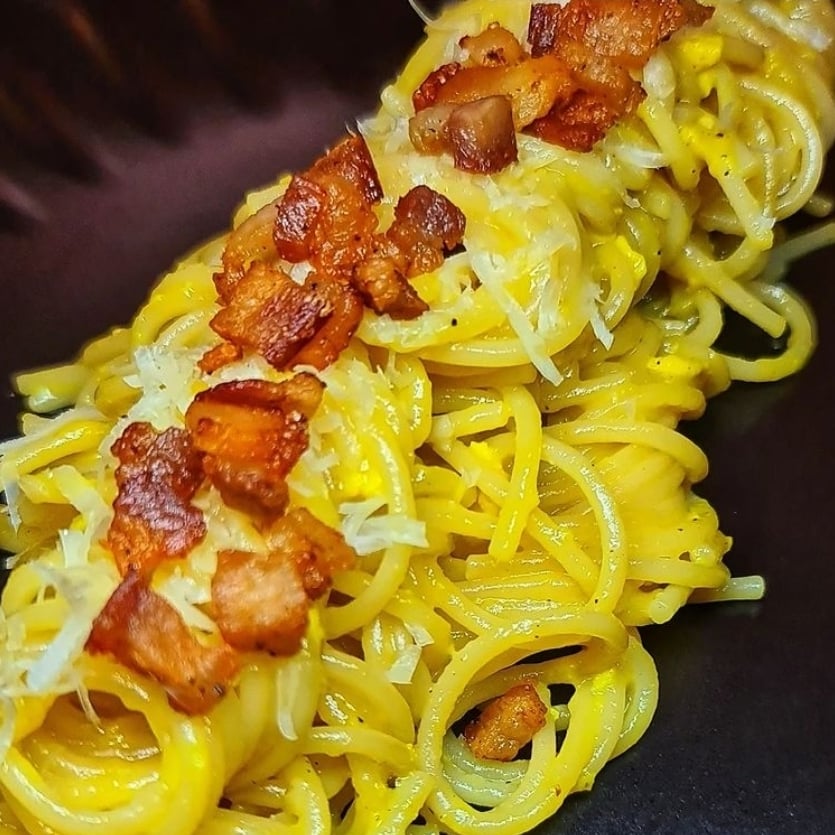 Photo of the Spaghetti a Carbonara – recipe of Spaghetti a Carbonara on DeliRec
