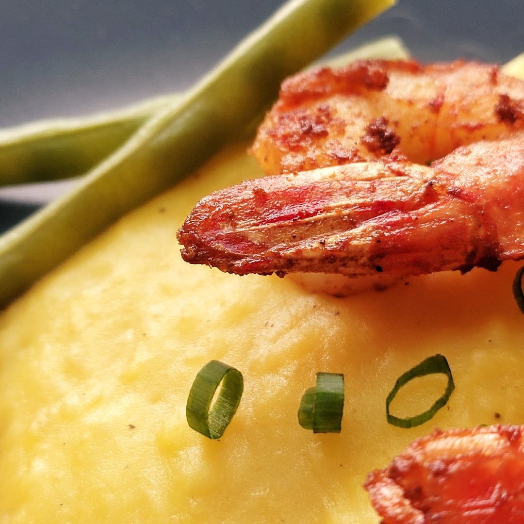Photo of the Mandioquinha puree with shrimp – recipe of Mandioquinha puree with shrimp on DeliRec