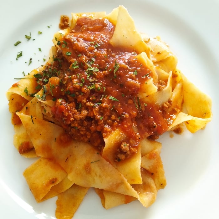 Photo of the homemade parpadelle – recipe of homemade parpadelle on DeliRec