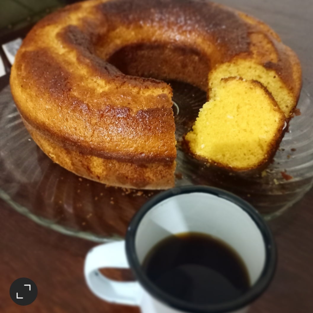 Photo of the Cornmeal and Coconut Cake – recipe of Cornmeal and Coconut Cake on DeliRec
