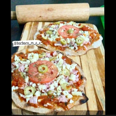 Recipe of fast crispy pizza on the DeliRec recipe website
