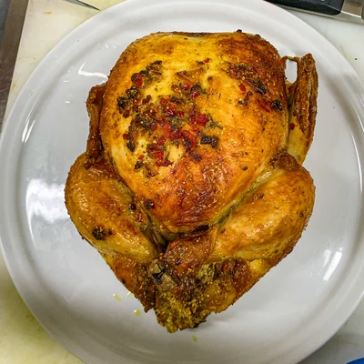 Recipe of Roast Chicken (stuffed) on the DeliRec recipe website