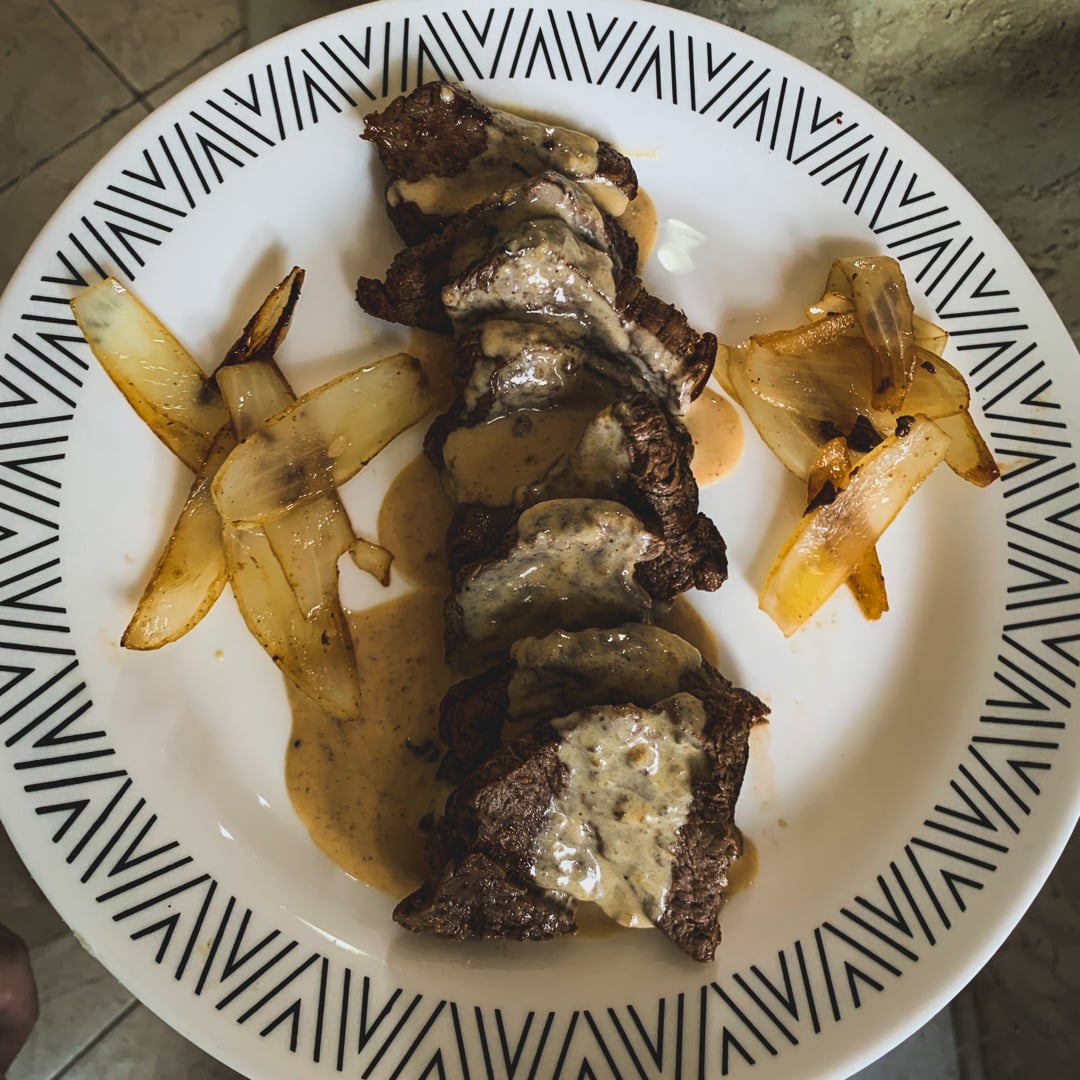Photo of the Filet mignon with mustard sauce – recipe of Filet mignon with mustard sauce on DeliRec