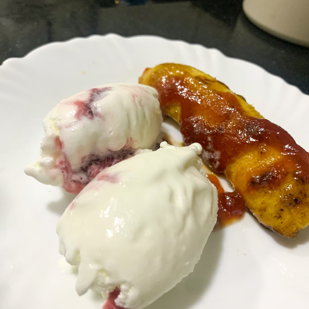 Photo of the Banana flambéed with guava sauce – recipe of Banana flambéed with guava sauce on DeliRec
