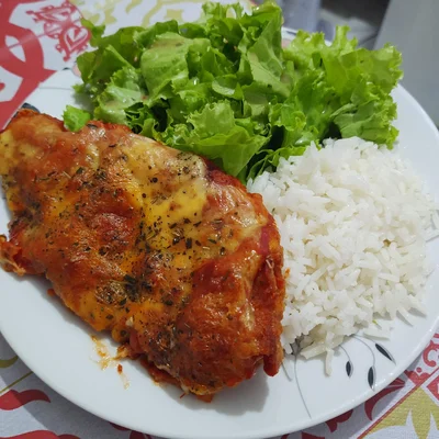Recipe of Chicken Parmigiana on the DeliRec recipe website