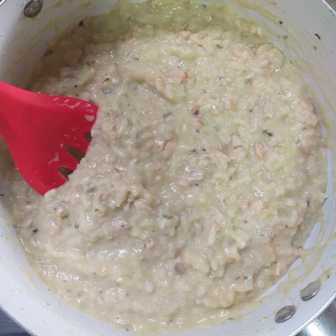 Photo of the Chicken and cheese risotto – recipe of Chicken and cheese risotto on DeliRec