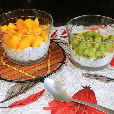 Recipe of healthy chia snack on the DeliRec recipe website
