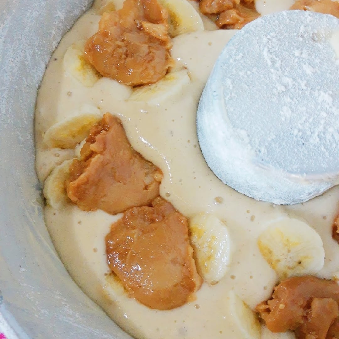 Foto da Bolo de banana com doce de leite - receita de Bolo de banana com doce de leite no DeliRec