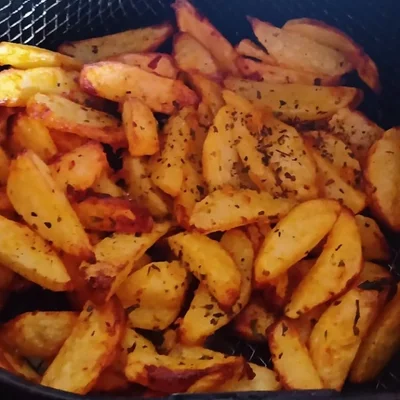 Recipe of Rustic potato in the air fryer on the DeliRec recipe website